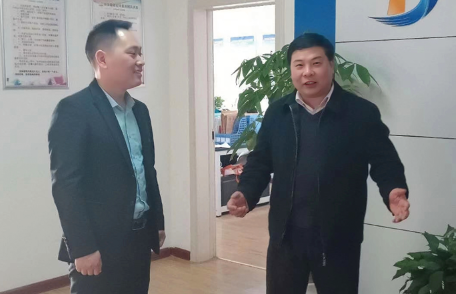 安康職業(yè)技術學院副院長趙德 安一行蒞臨德隆調(diào)研指導工作